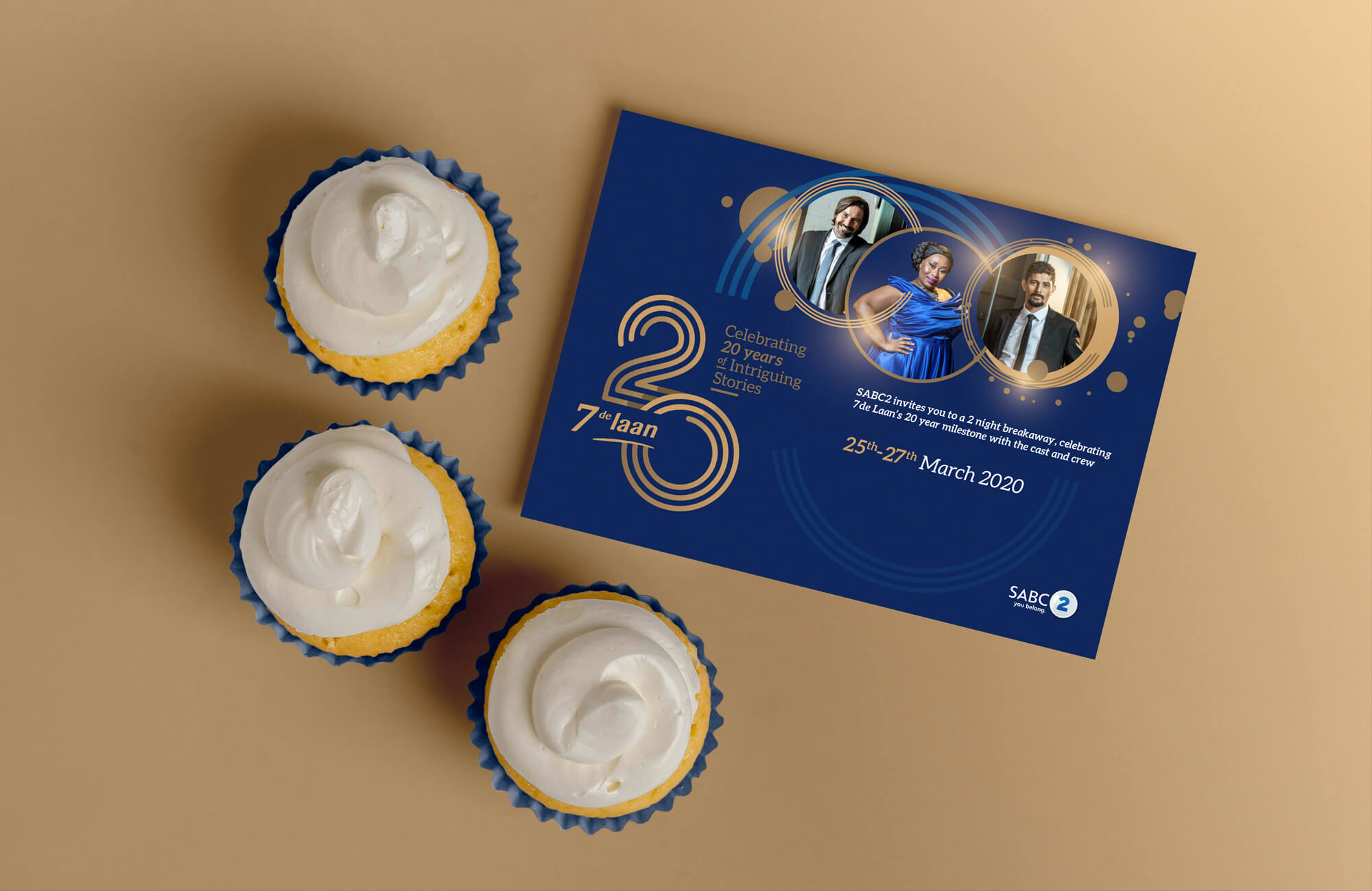 7de Laan 20yrs invitation