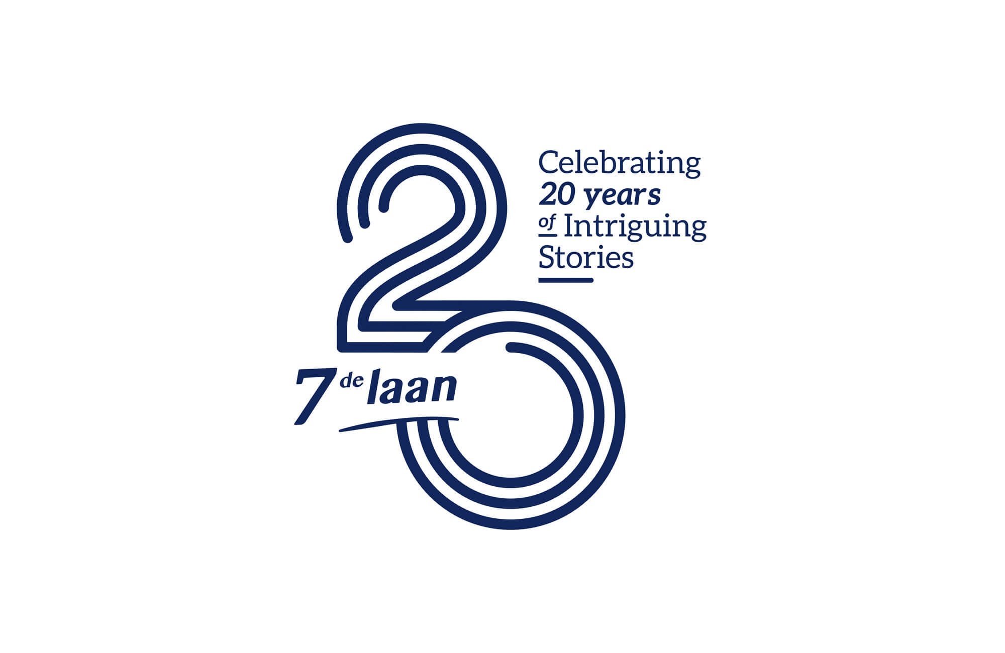 7de Laan 20yrs logo