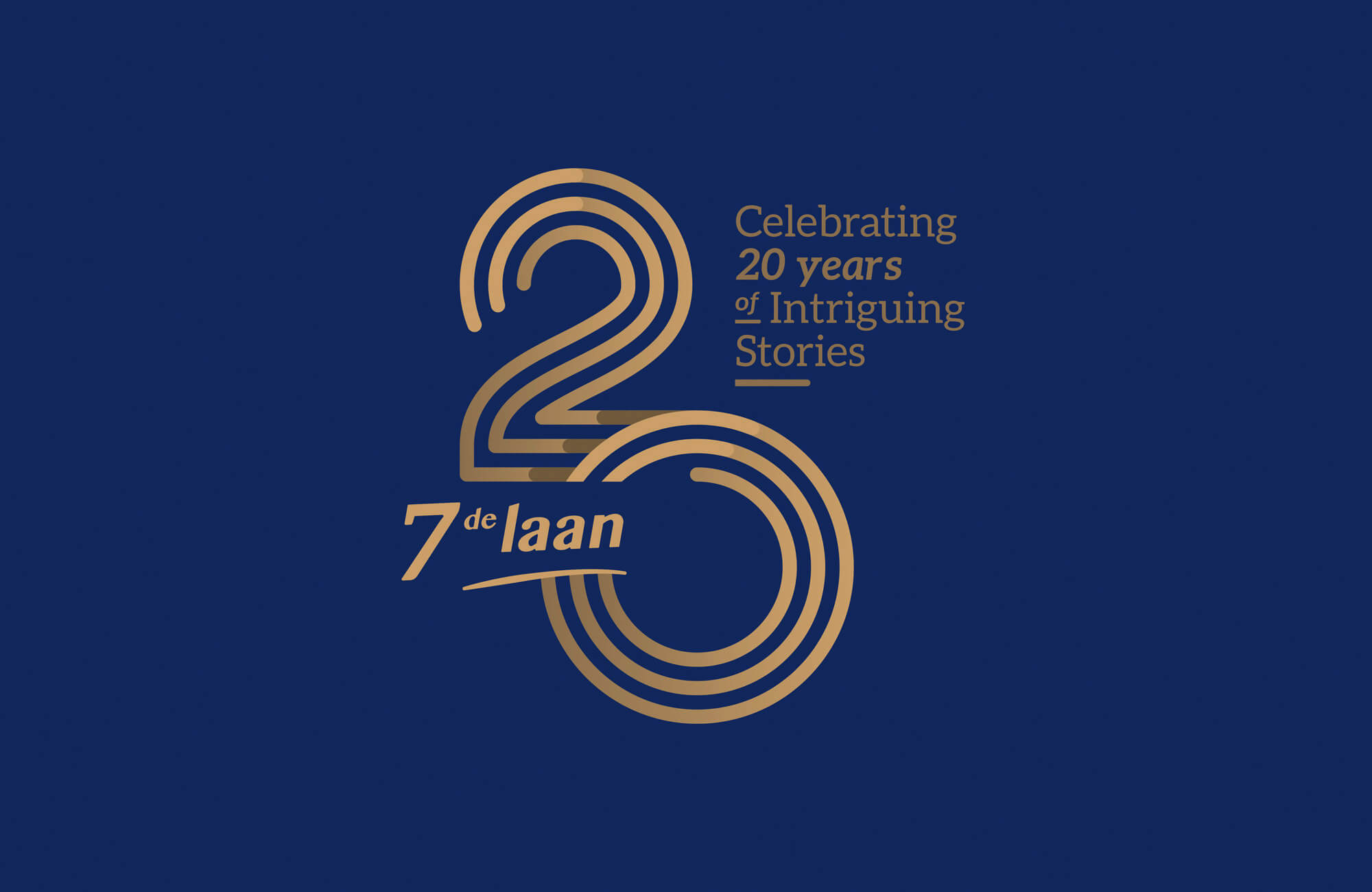 7de Laan 20yrs logo