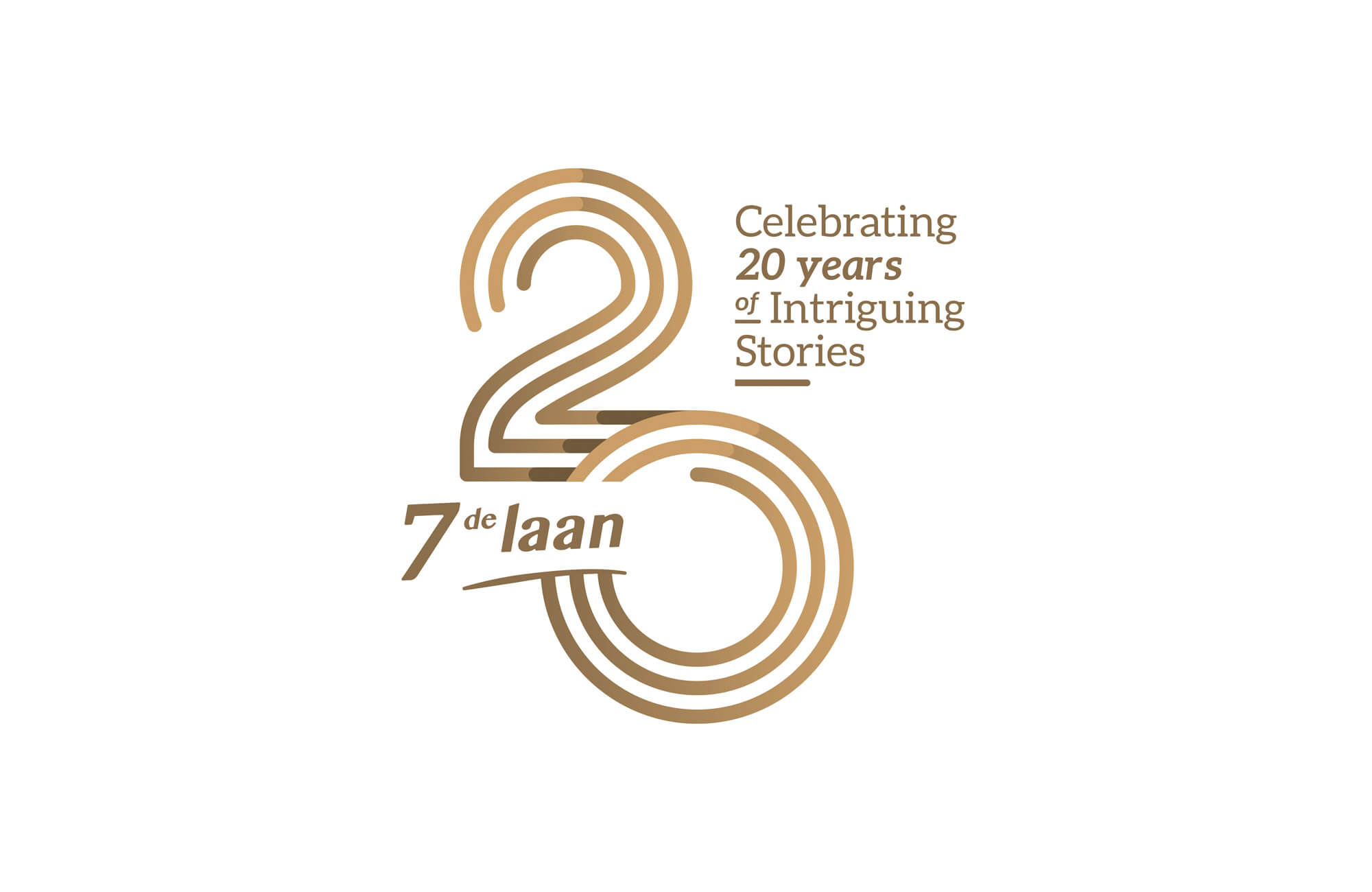 7de Laan 20yrs logo