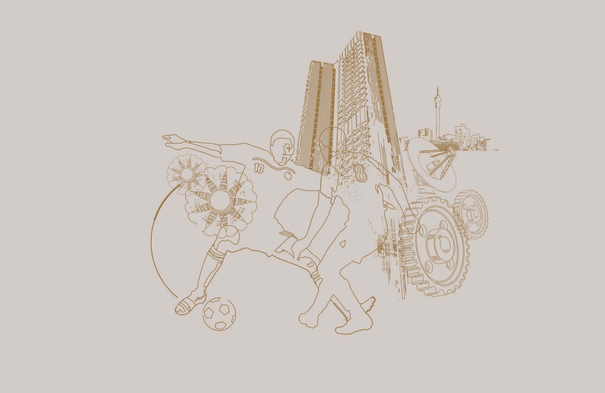 Annual Report Illustration